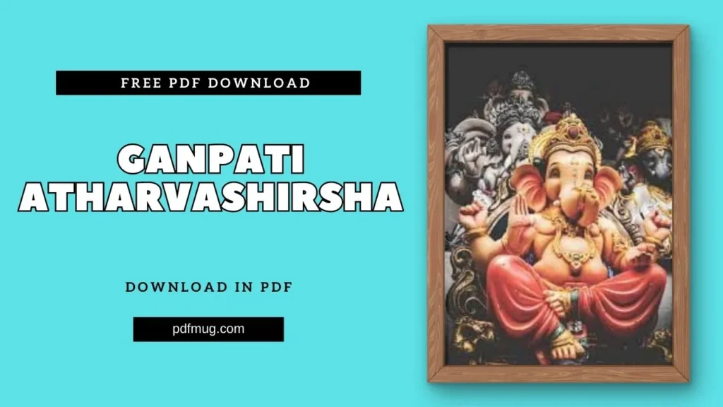 Ganpati Atharvashirsha PDF Free Download