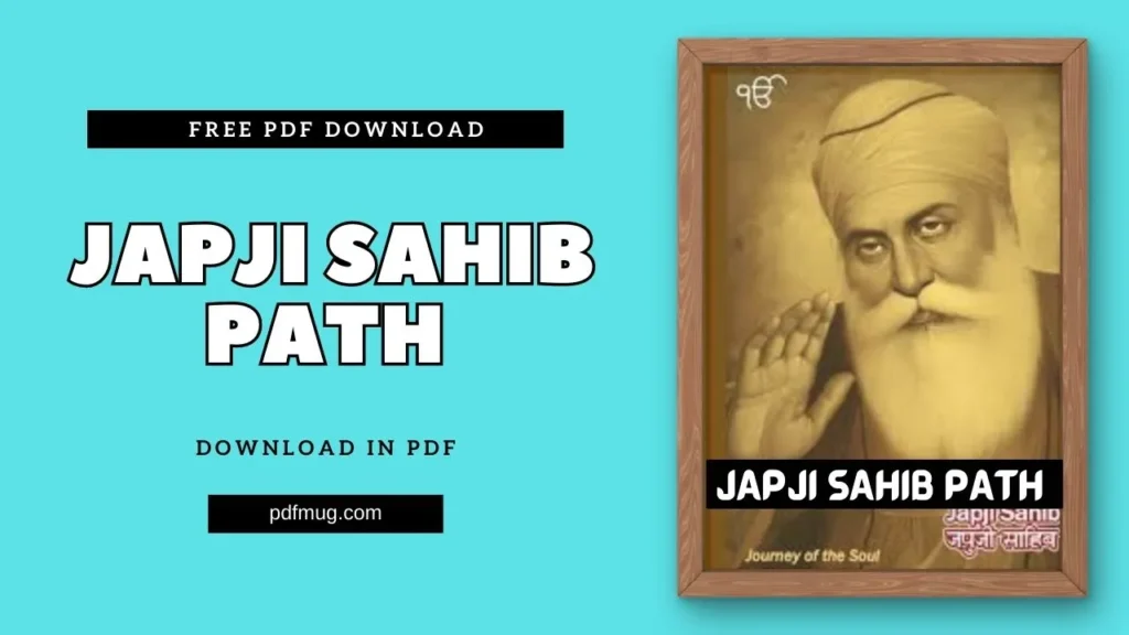 Japji Sahib Path PDF Free Download