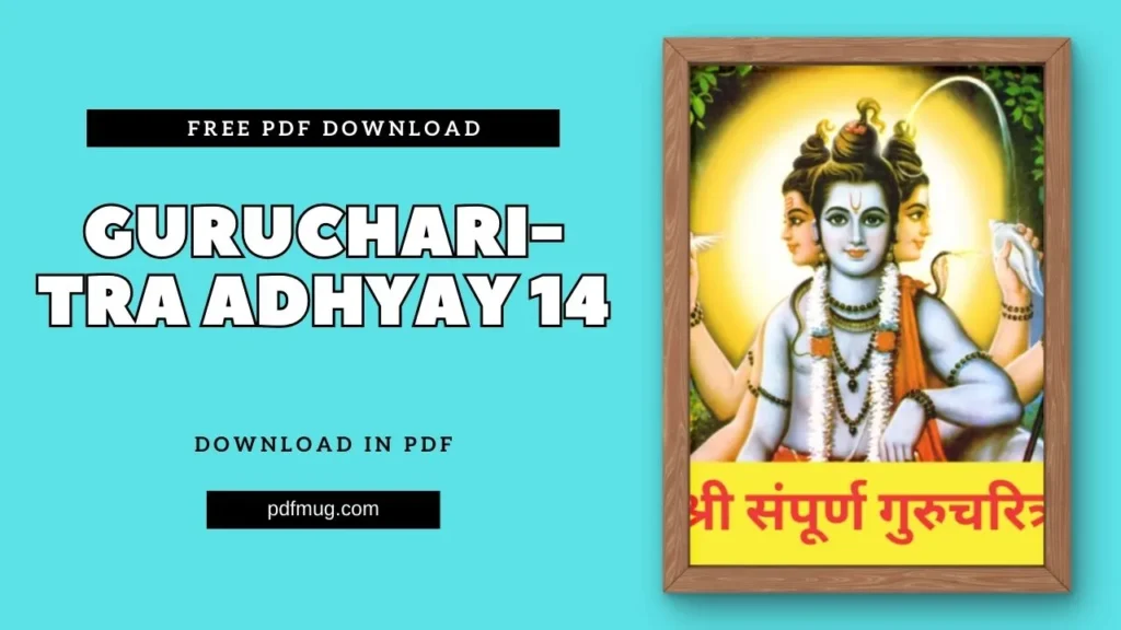 Gurucharitra Adhyay 14 PDF Free-Download