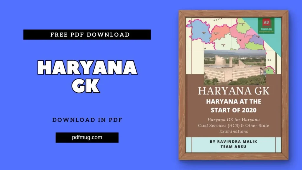 Haryana Gk PDF Free Download