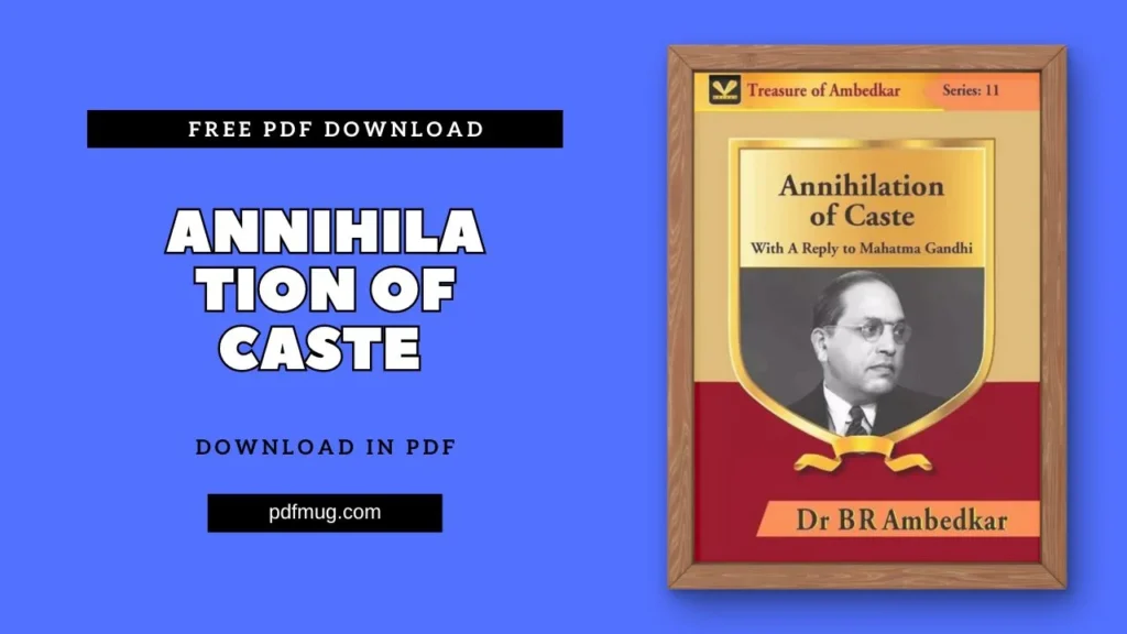 Annihilation Of Caste PDF Free Download