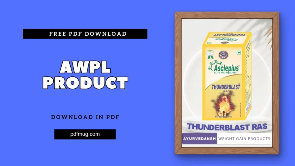 Awpl Product PDF Free Download