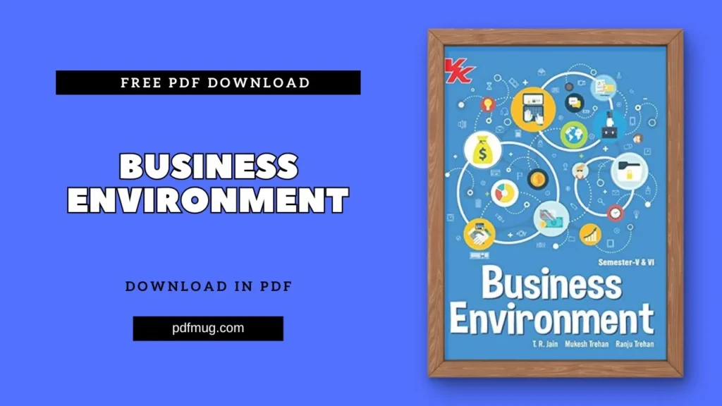 Business Environment PDF Free Download