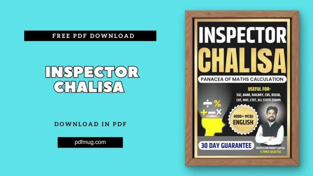 Inspector Chalisa PDF Free Download