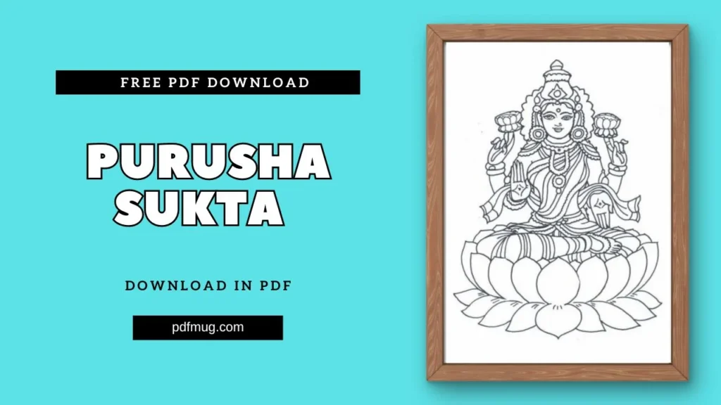 Purusha Sukta PDF Free Download