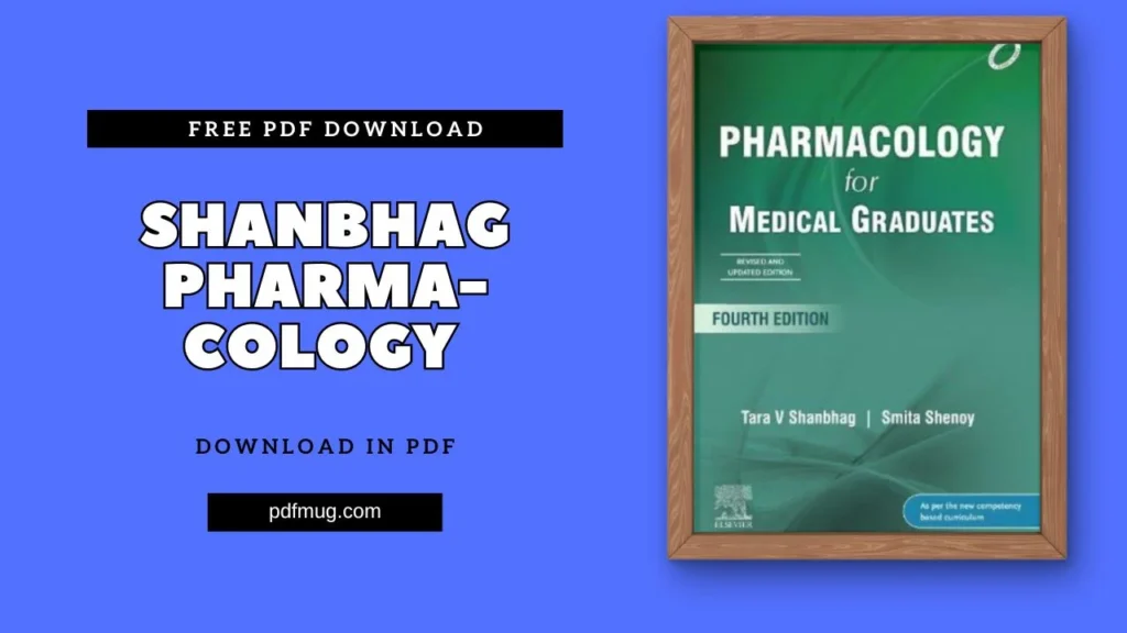 Shanbhag Pharmacology PDF Free Download