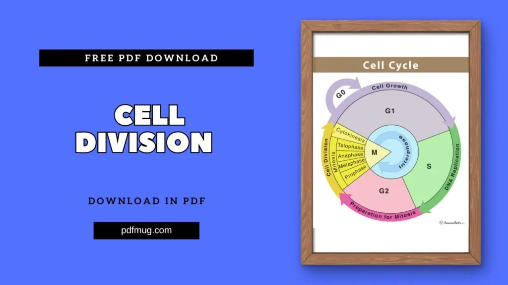 Cell Division PDF Free Download