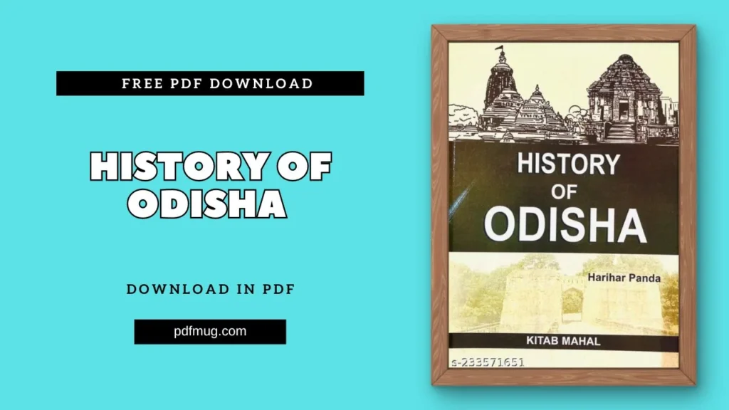 History Of Odisha PDF Free Download