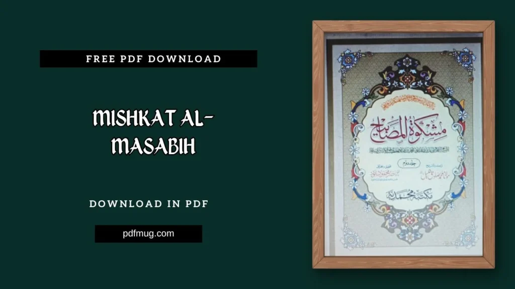 Mishkat Al-Masabih PDF Free Download