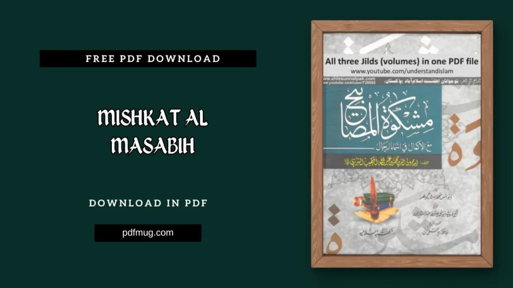 Mishkat al masabih PDF Free Download