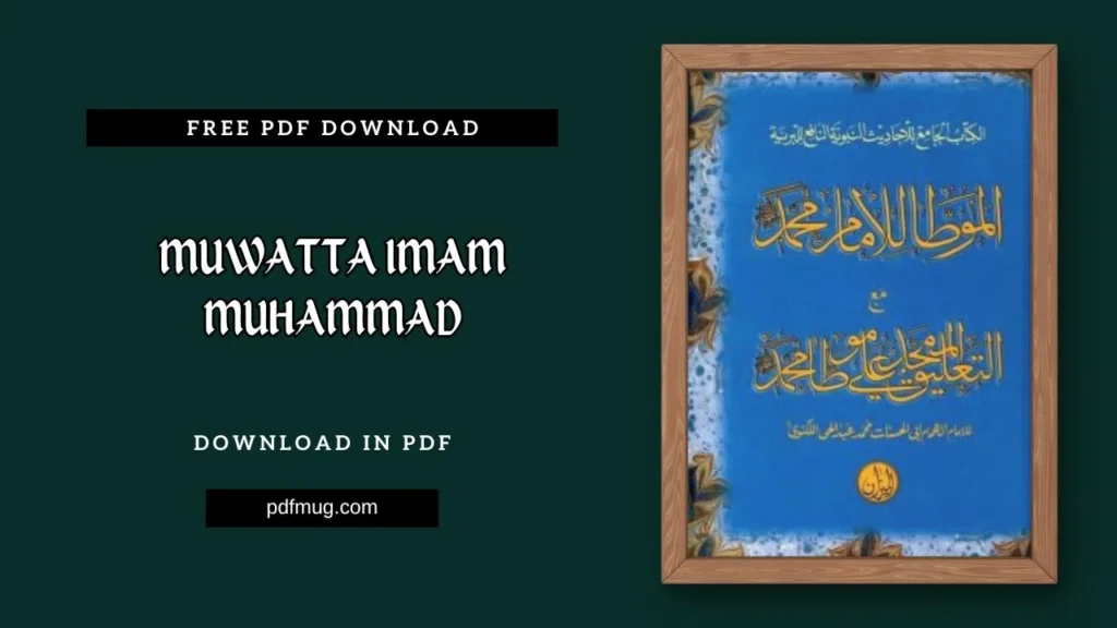 Muwatta Imam Muhammad PDF Free Download