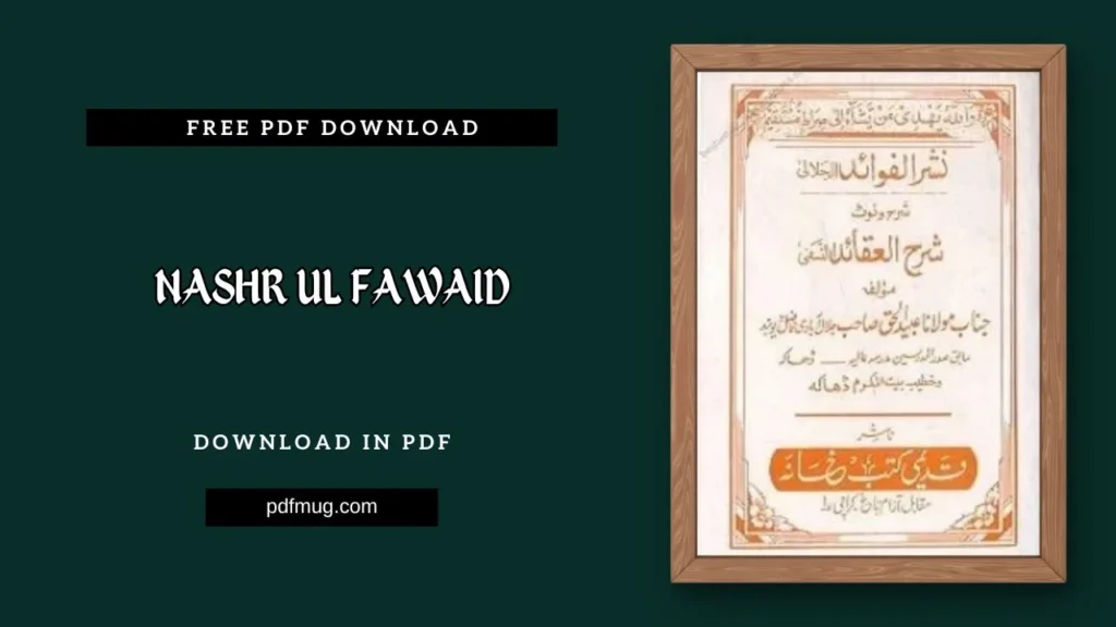 Nashr ul Fawaid PDF Free Download