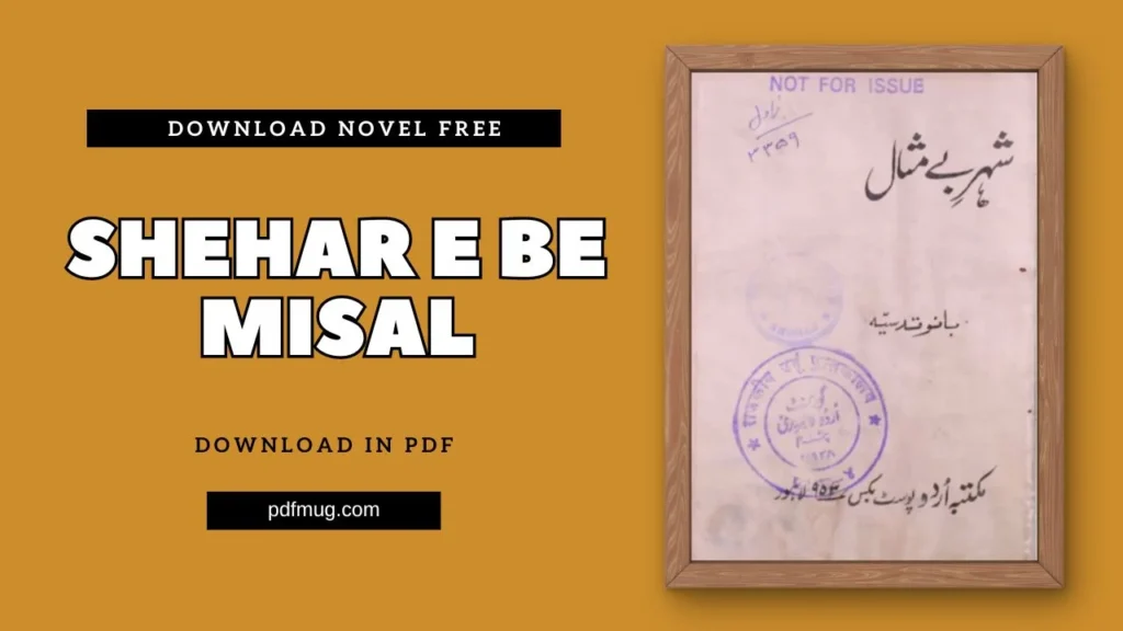 shehar e be misal PDF Free Download